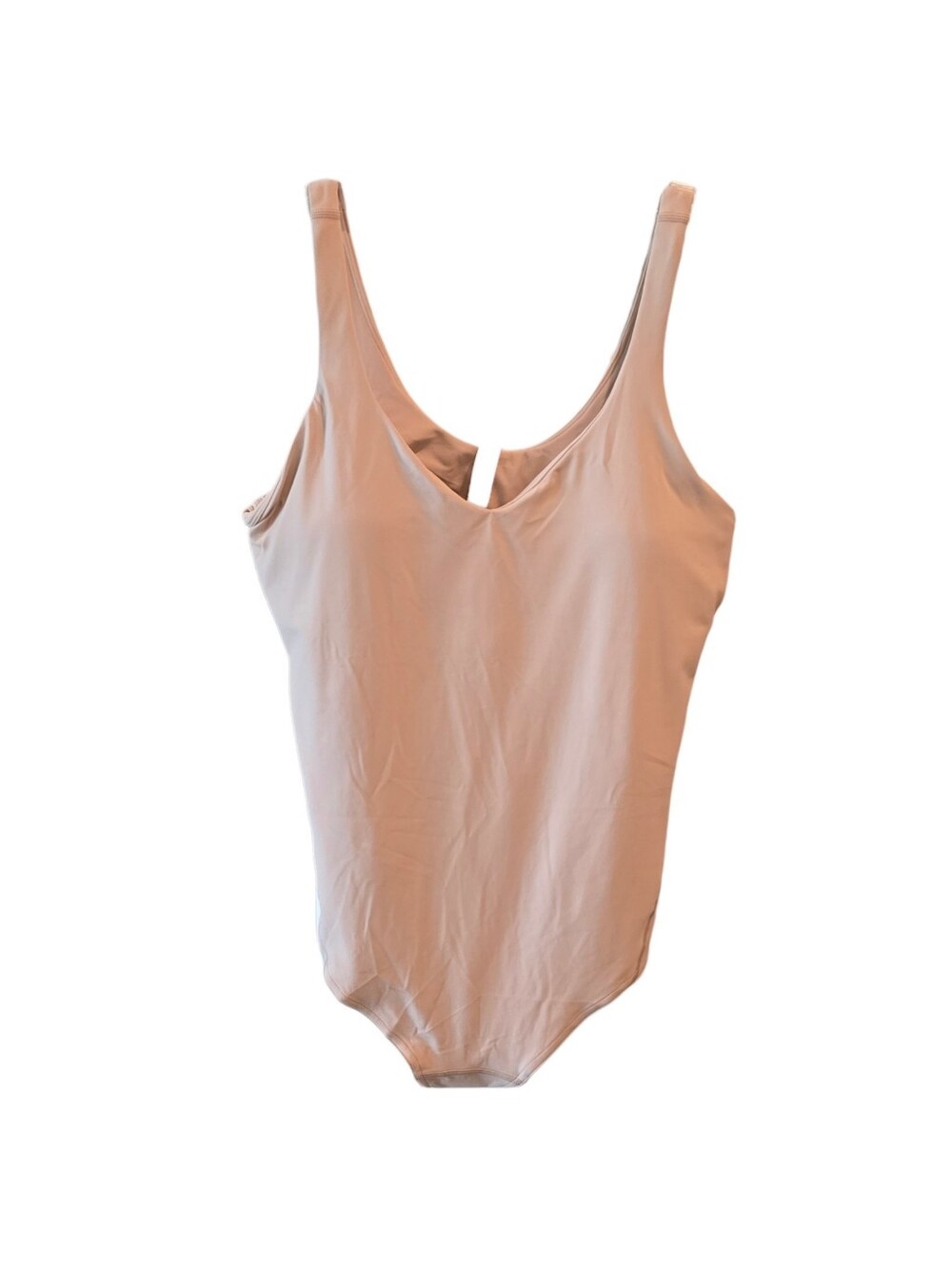 💜 NWT LULULEMON Align Bodysuit Tank Top Thong Nude 12